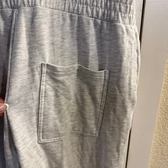 Anthropologie SUNDAYS Derby Jumpsuit 1/4 Zip Light Heather Grey Size Large - Picture 12 of 14